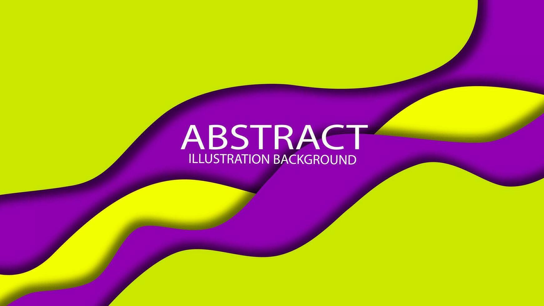 Abstract paper cut background with simple shapes. Modern vector illustration for concept design.