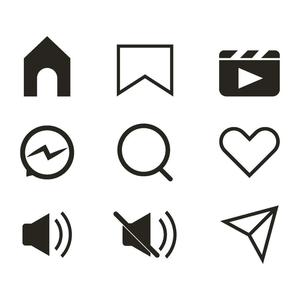 Social Media Icons vector