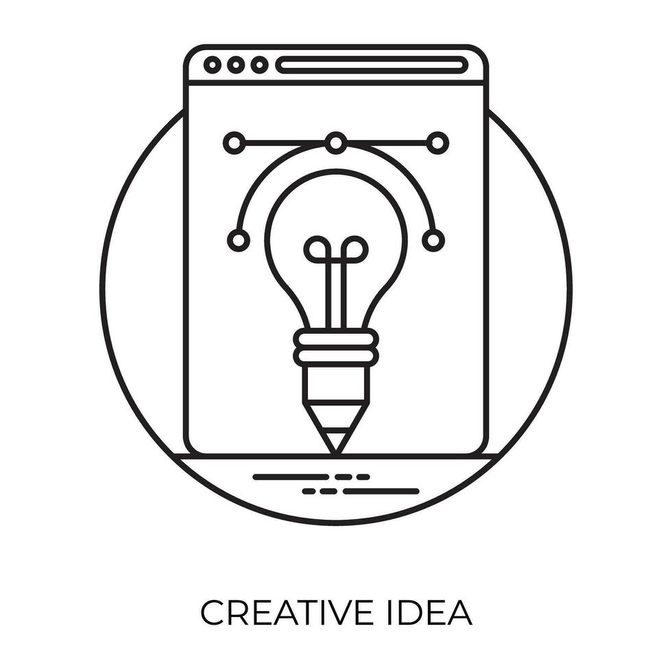 Web Development Flat Icon vector