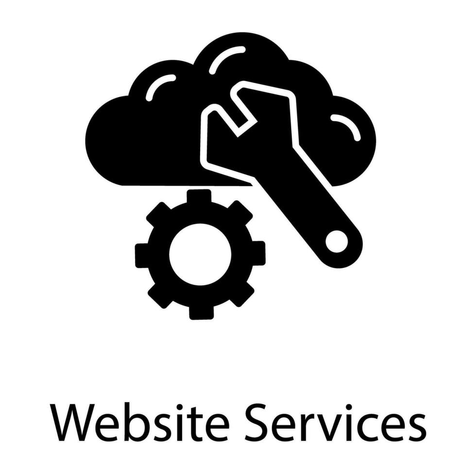 SEO and Development Flat Icon vector