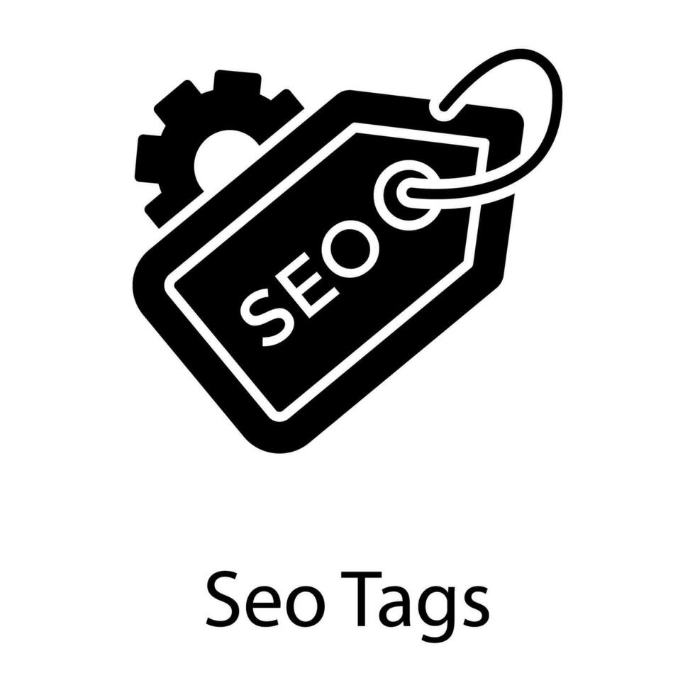 SEO and Development Flat Icon vector