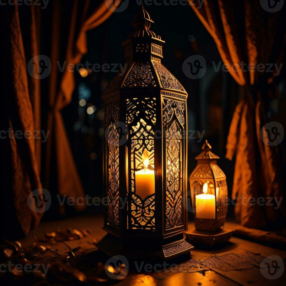 Candle image AI photo