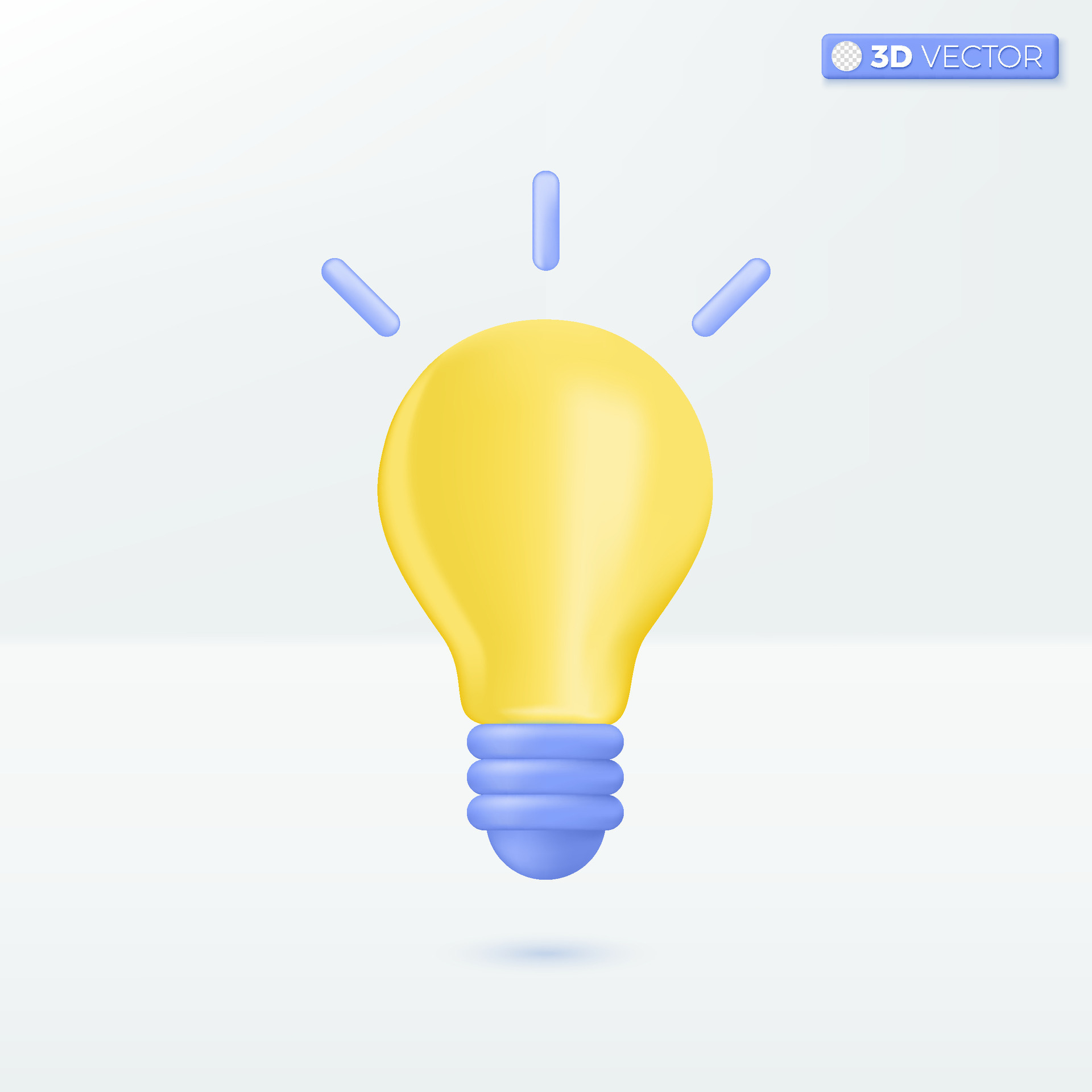 Light bulb LED icon symbol. creative innovation, development, idea icon