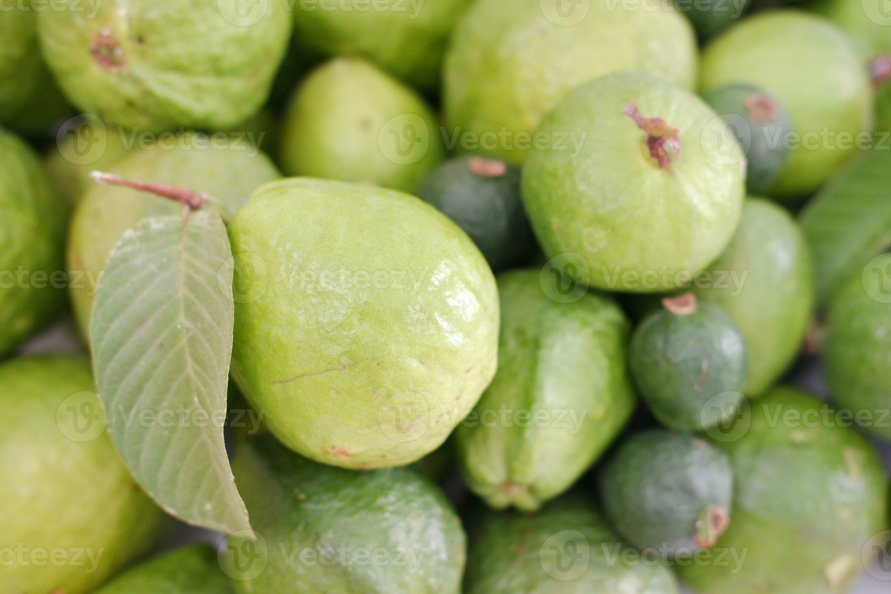 Close up of fresh guava fruit in the market, Thailand. 27795965 Stock Photo at Vecteezy