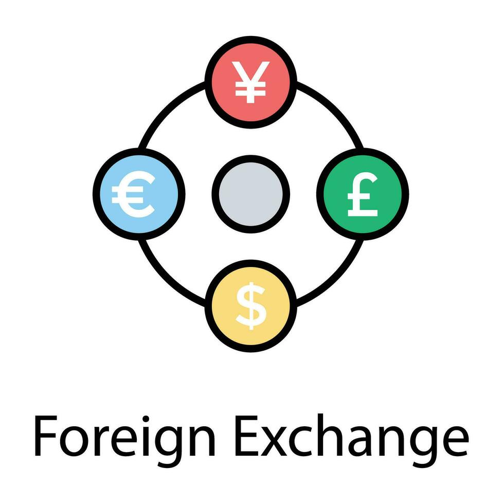 Pack of Business and Finance Colored Icon vector