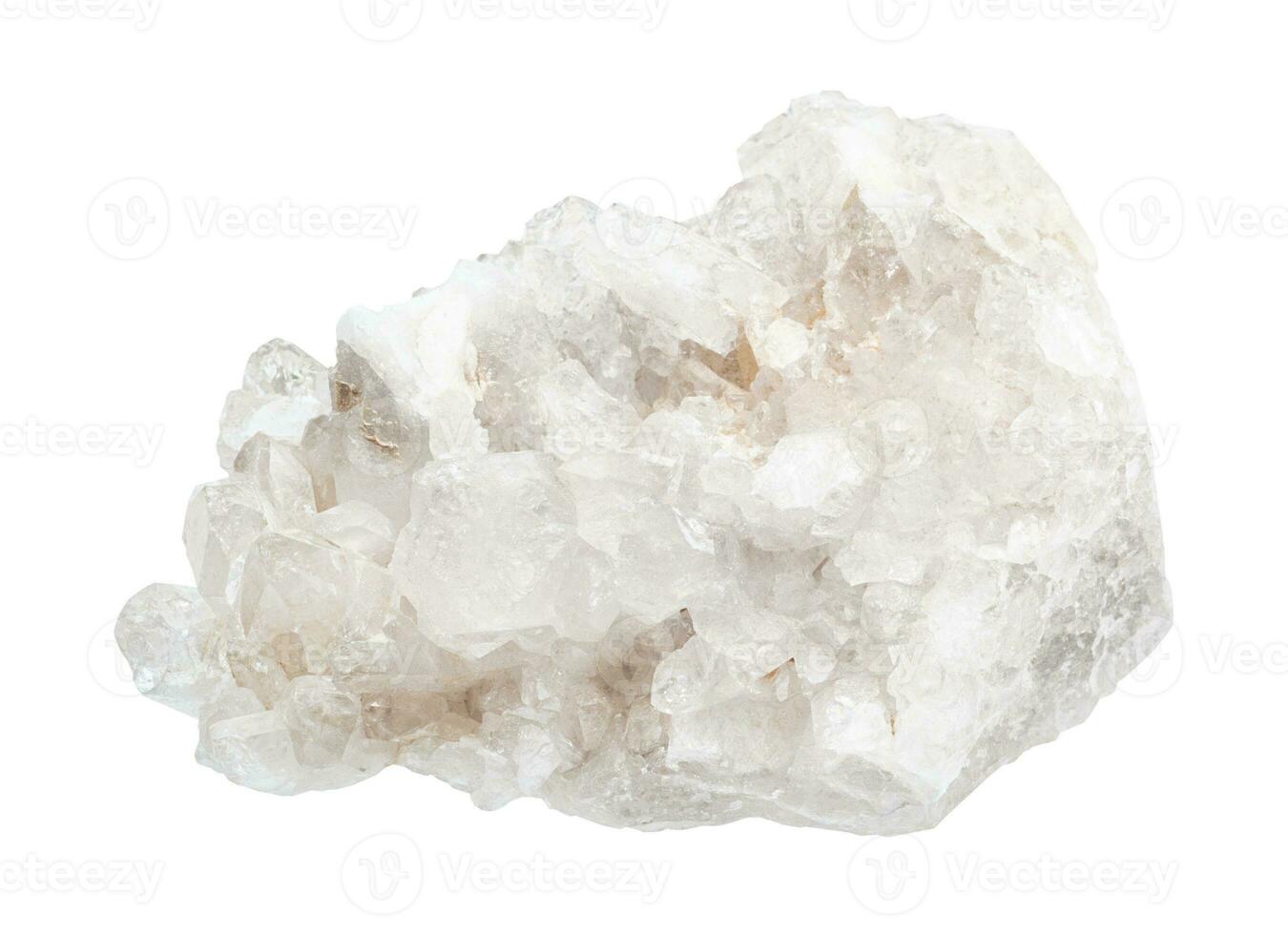 druse of colorless Rock crystals rock-crystal photo