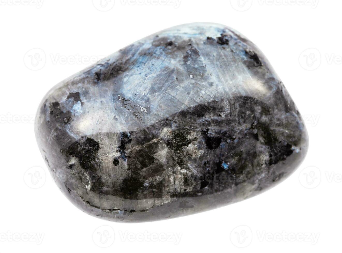 polished Larvikite norwegian Labradorite gem photo
