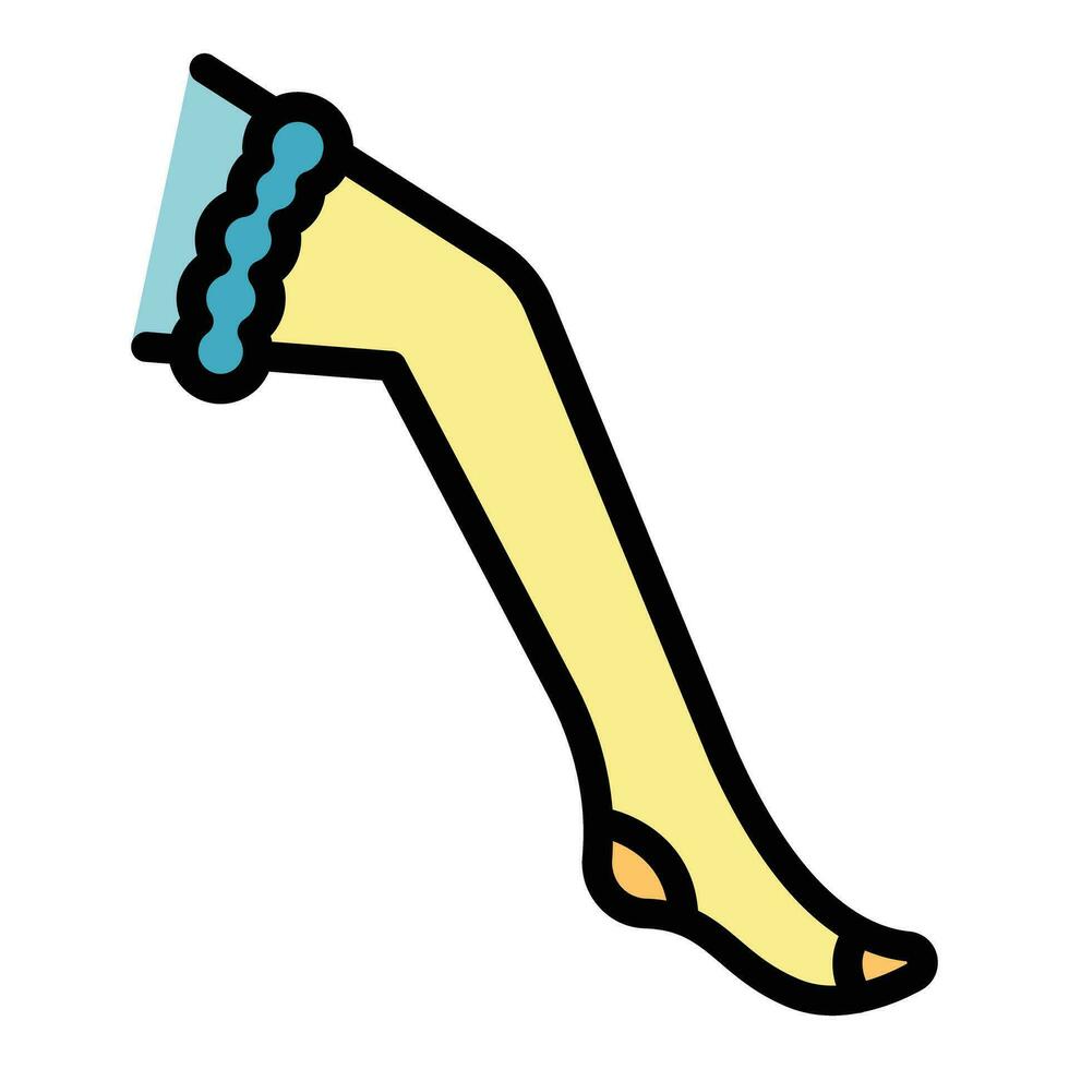 Stockings icon vector flat