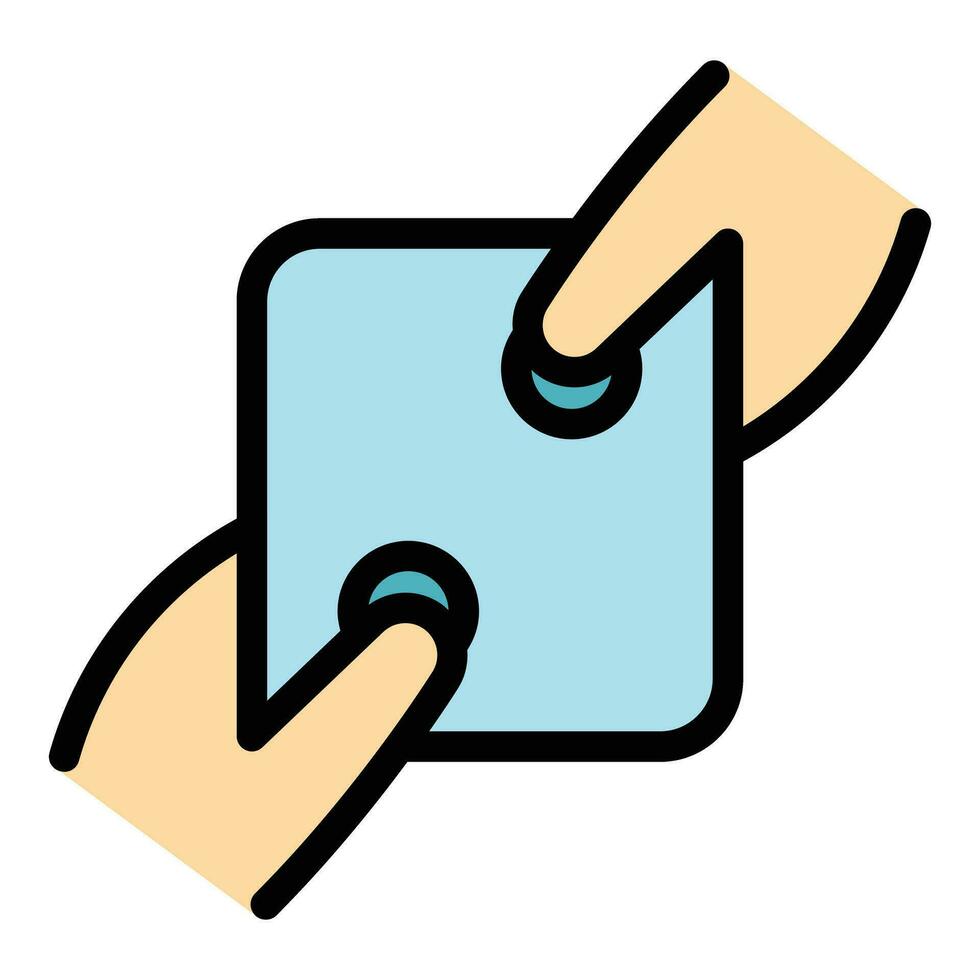 Digital touch icon vector flat
