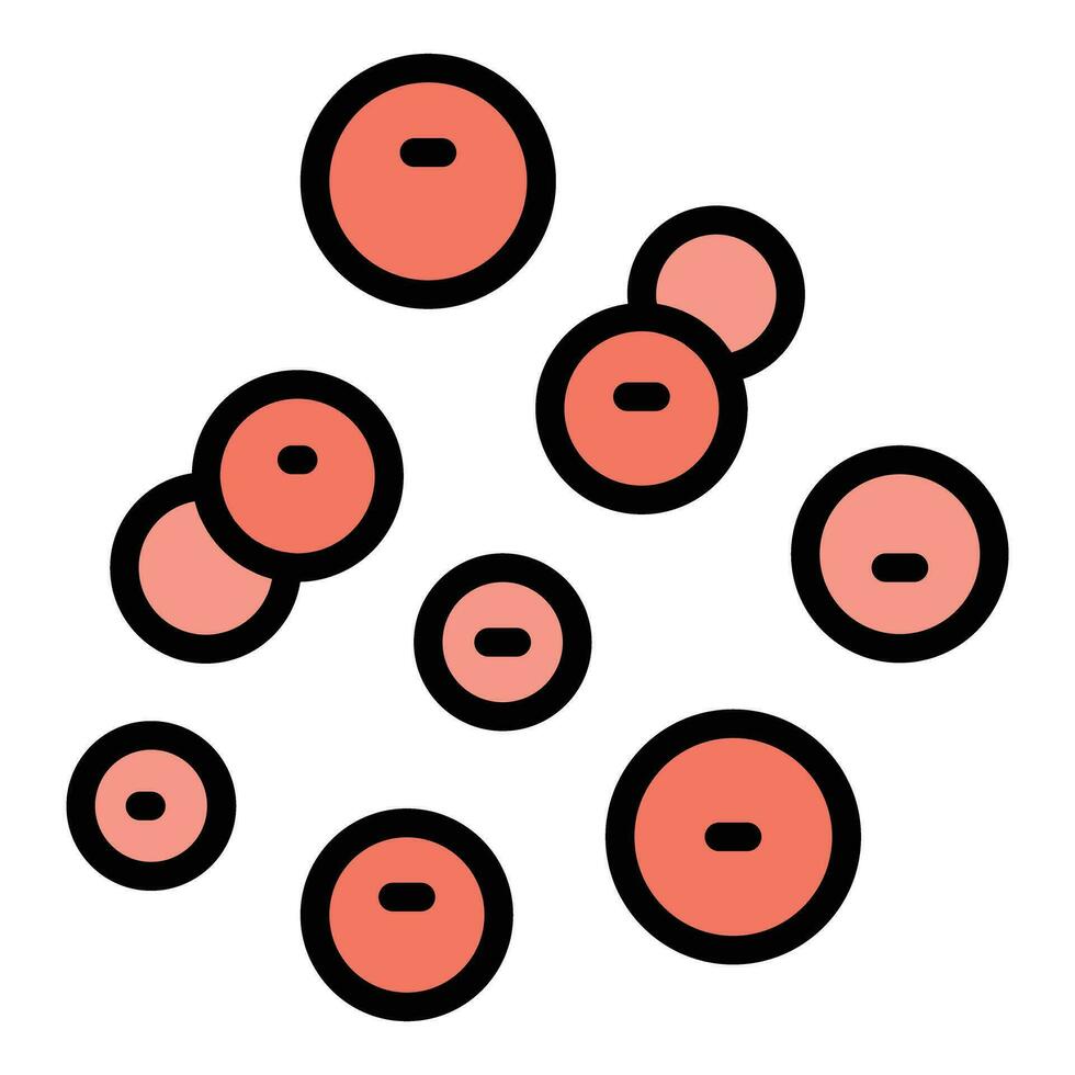 Baby vitamin icon vector flat