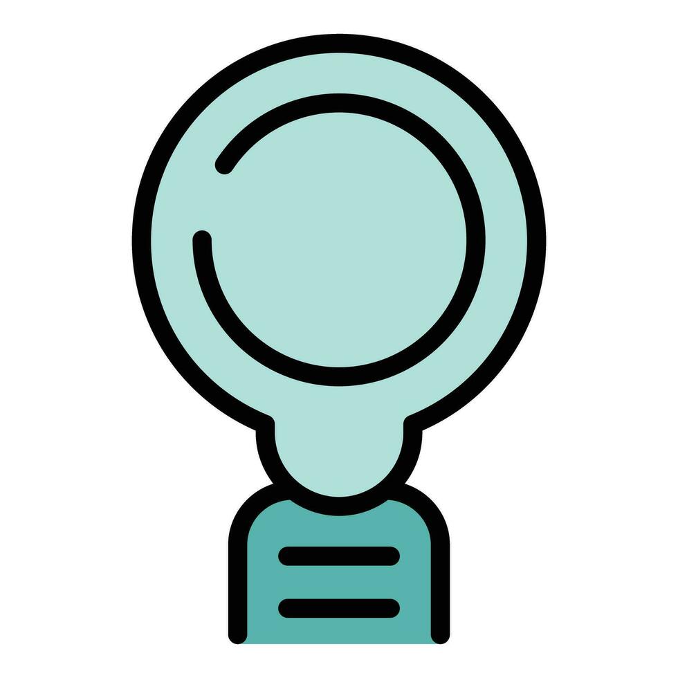 Business flash icon vector flat