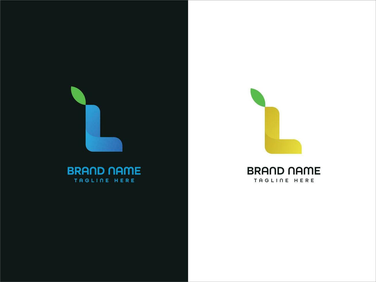 diseño de logotipo de letra vector