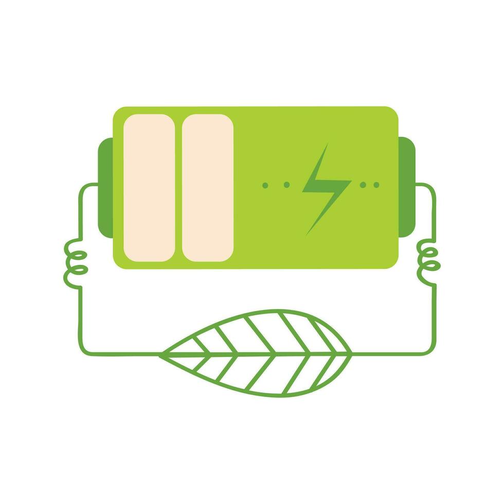 Green energy concept icons. ecology and environment related color icon set. renewable energy vector