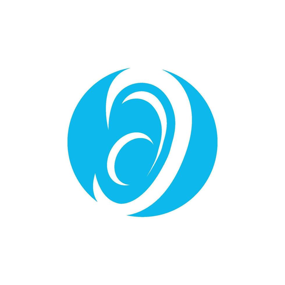 Hearing Logo Template vector icon design