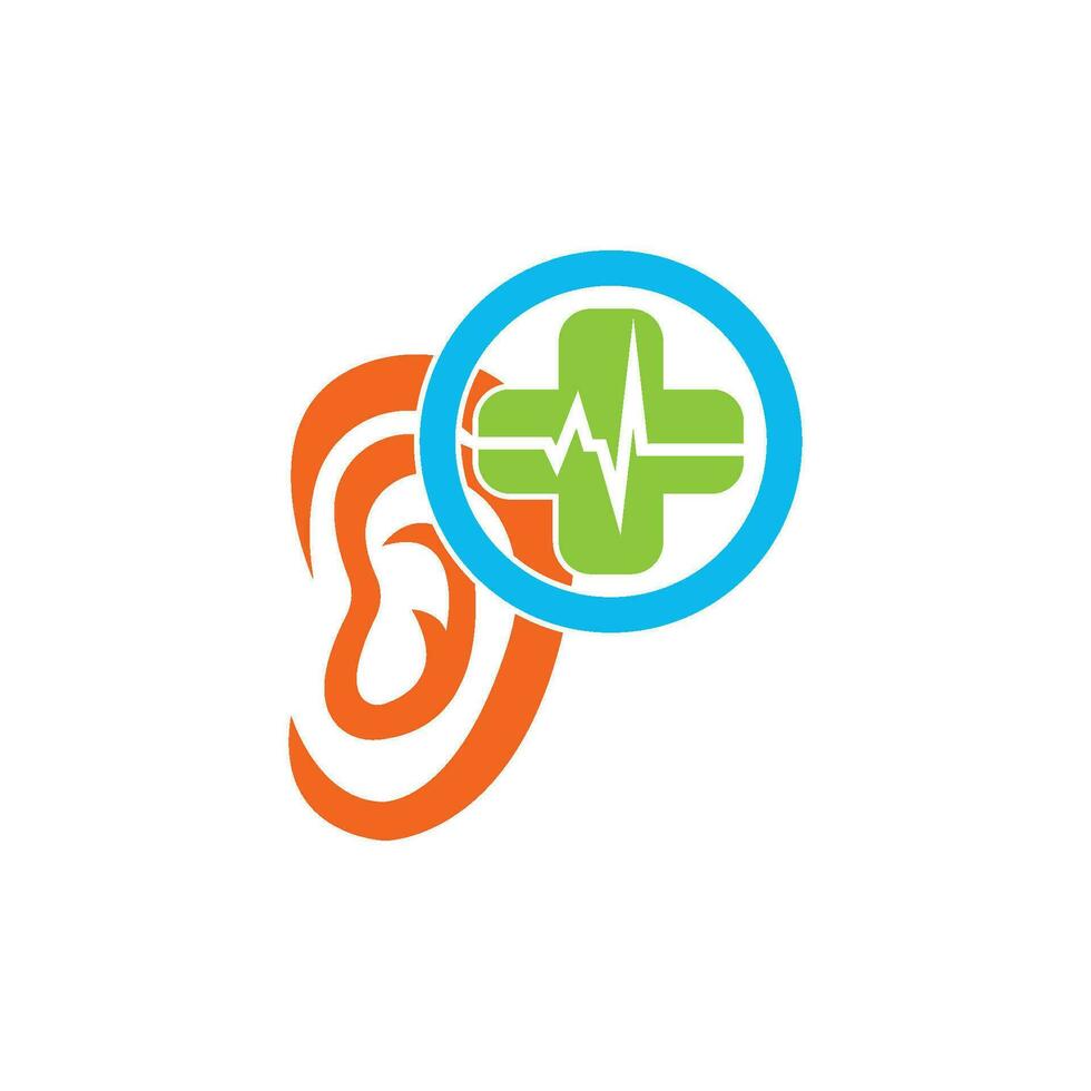 Hearing Logo Template vector icon design