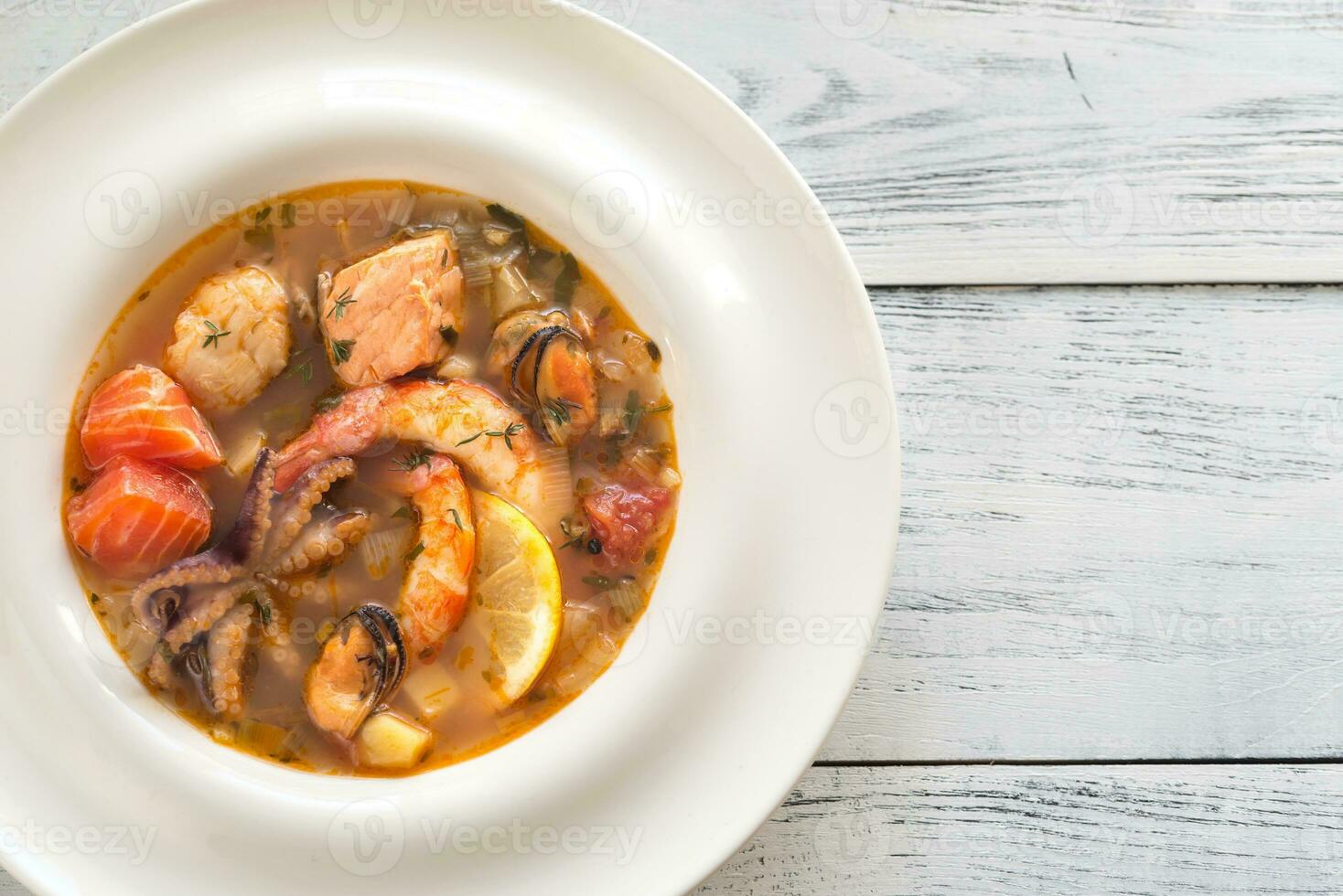 Bowl of Bouillabaisse photo