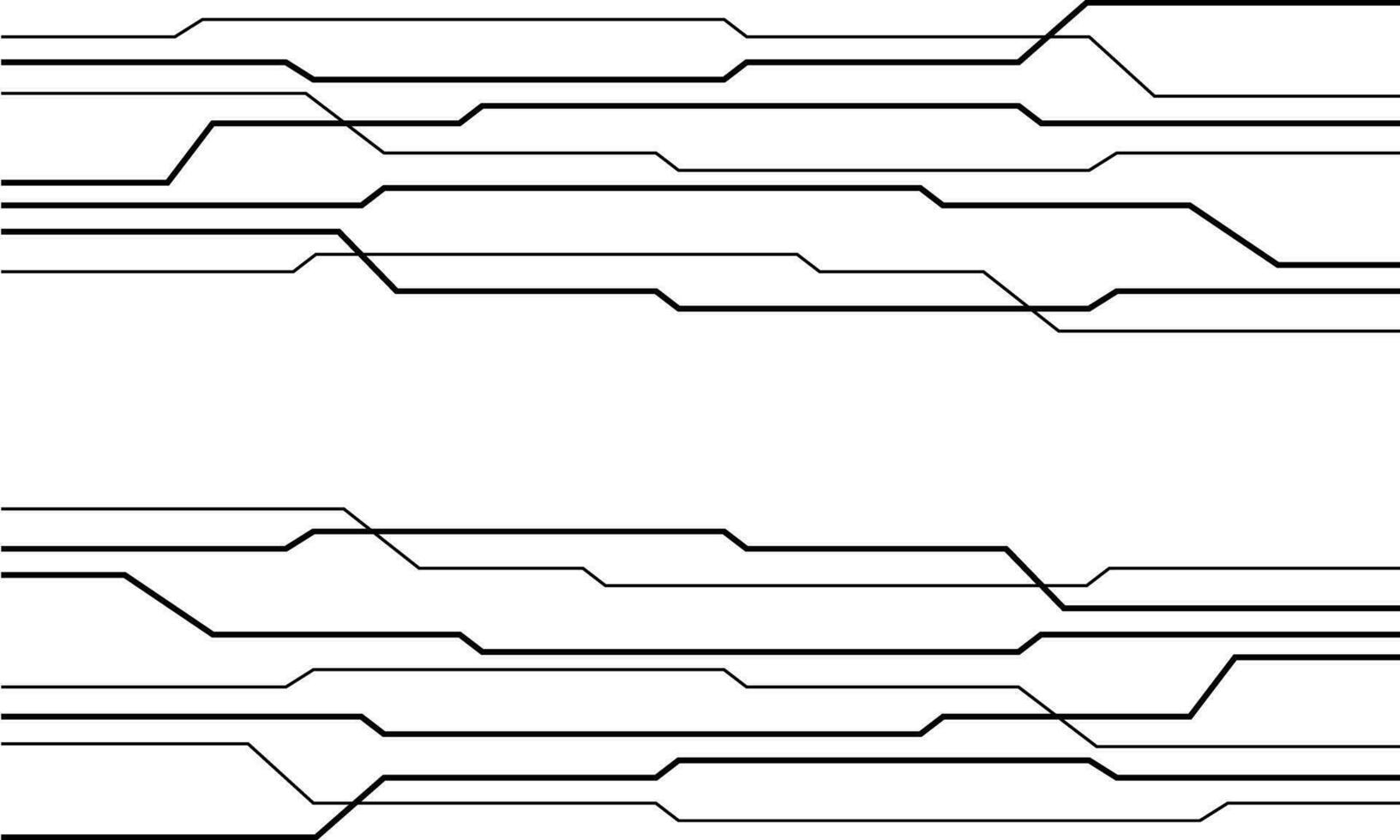 resumen negro circuito ciber geométrico modelo diseño moderno futurista tecnología antecedentes vector