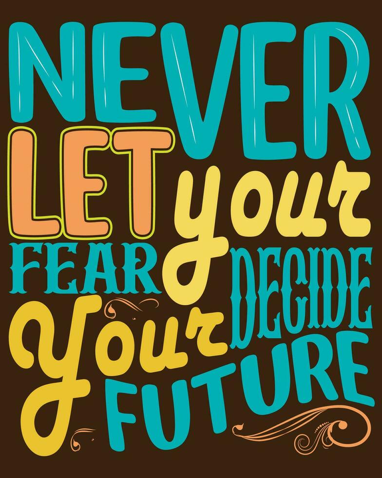 Typographic t shirt vector design