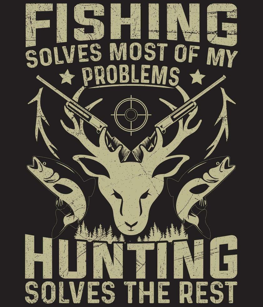 HUNTING T SHIRT VECTOR DESIGN