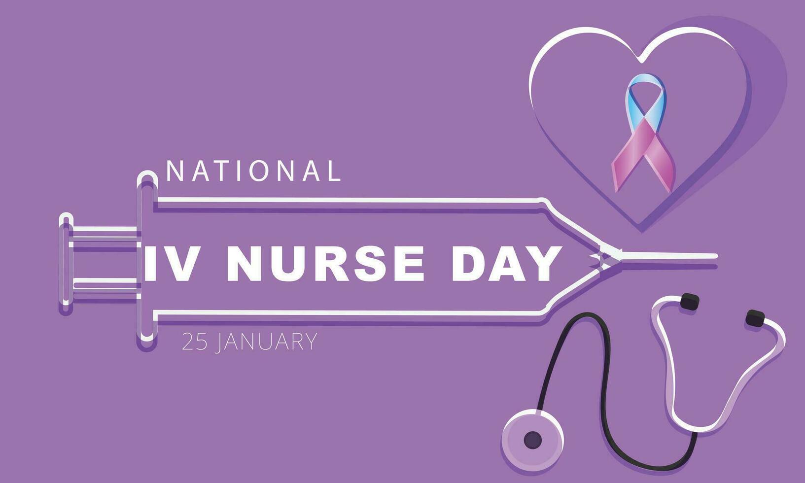 National IV Nurse day. background, banner, card, poster, template. Vector illustration.