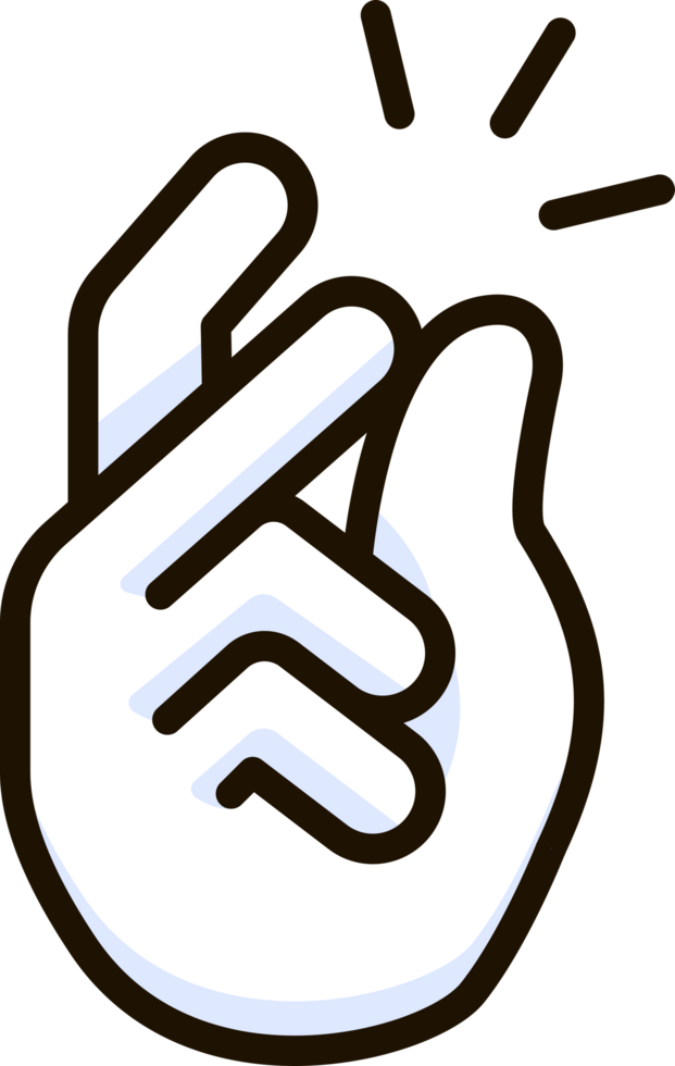 easy finger icon emoji sticker png