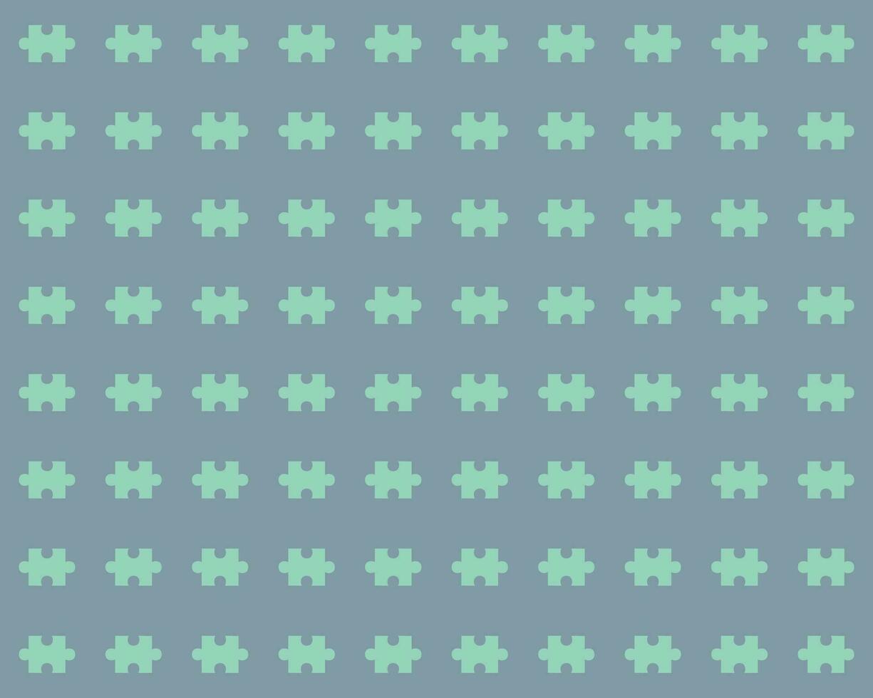 Vector illustration with pattern formed by puzzle pieces