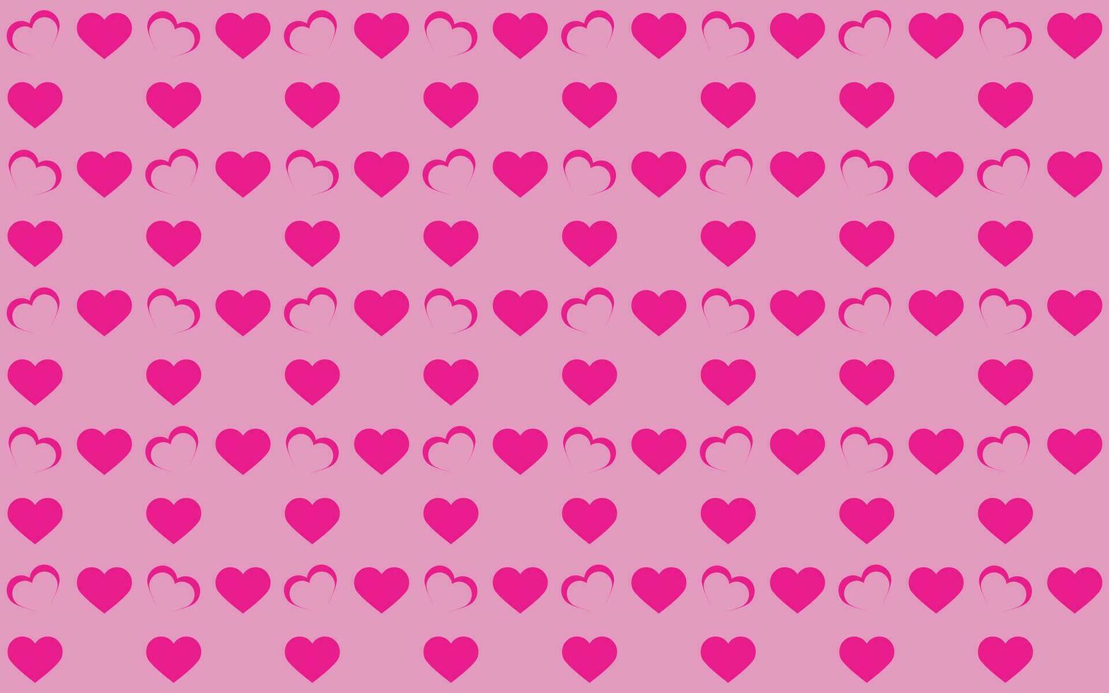 Vector pattern background with colored hearts for industrial uses