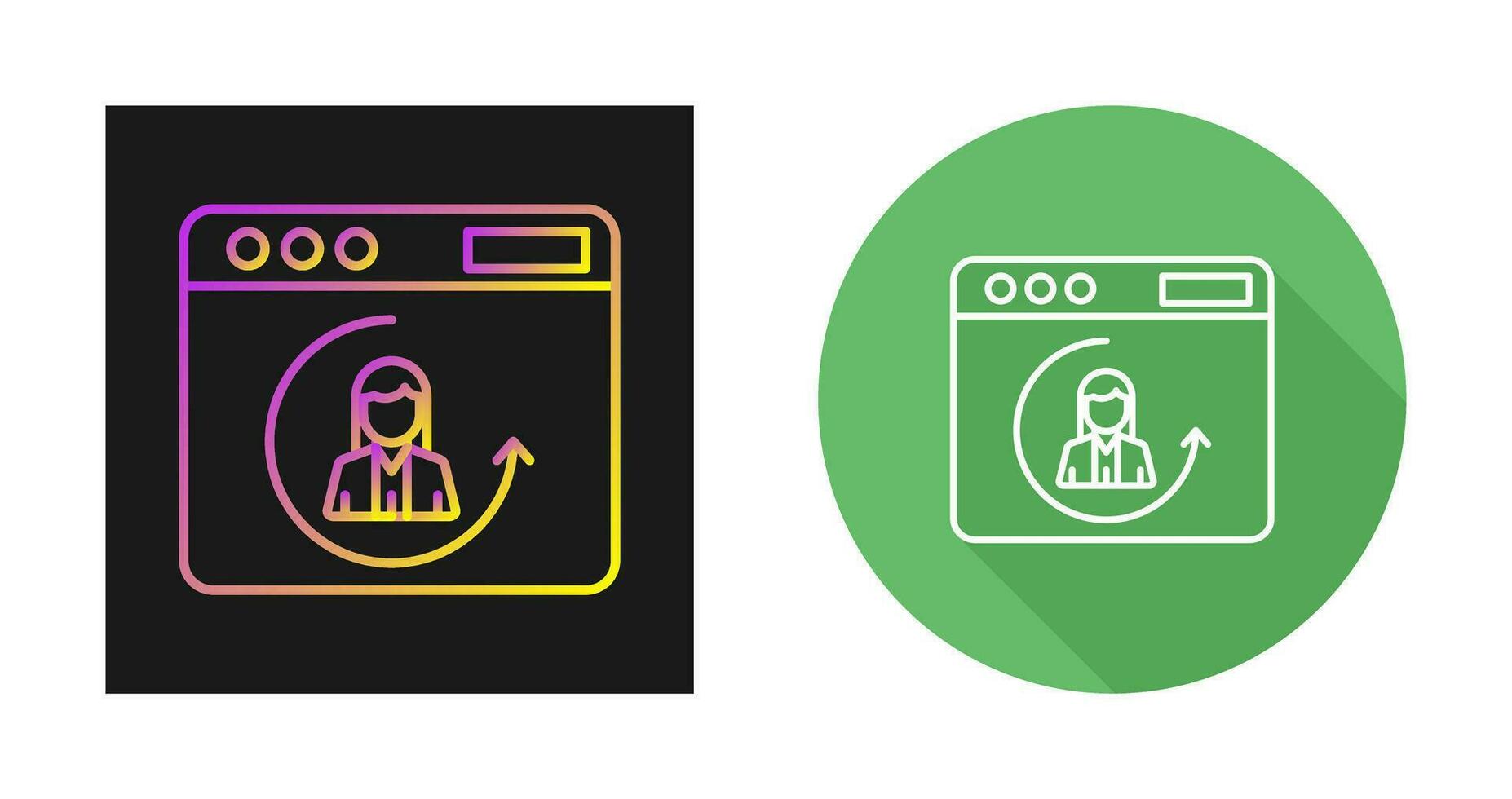 Return Visitor Vector Icon