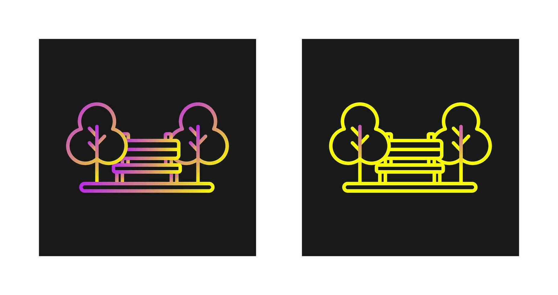 Park Vector Icon