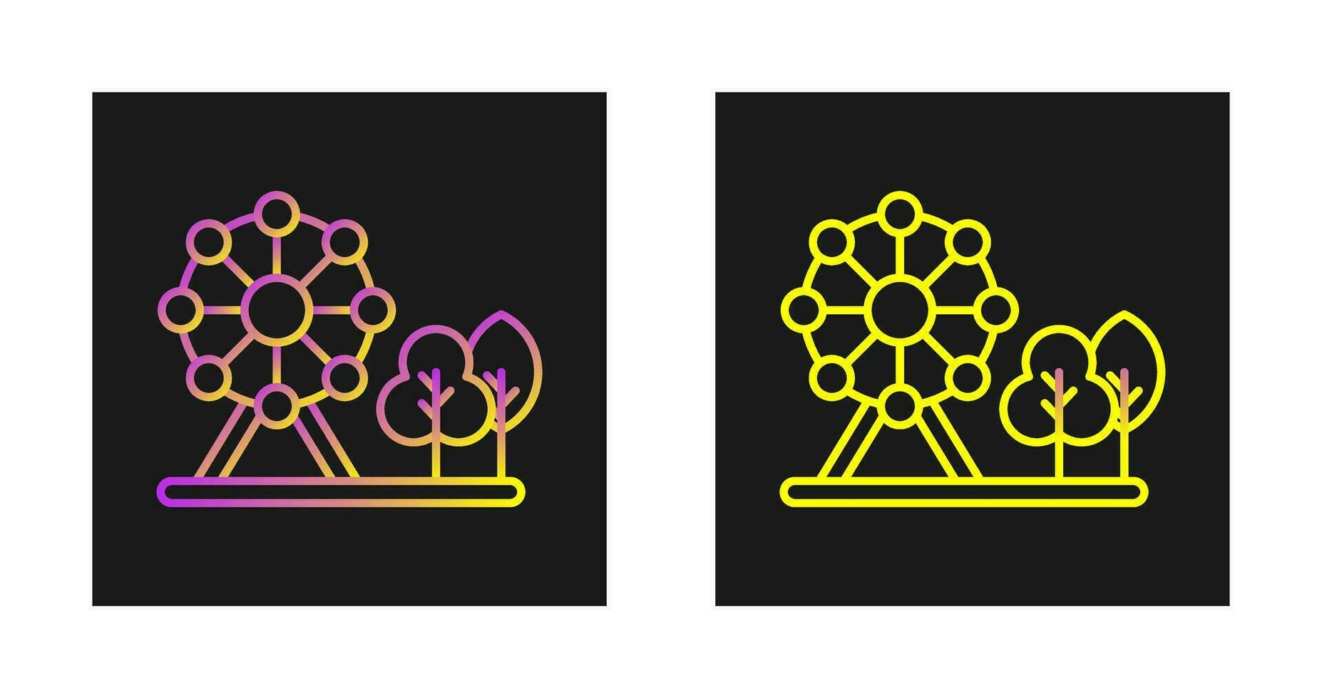 Park Vector Icon