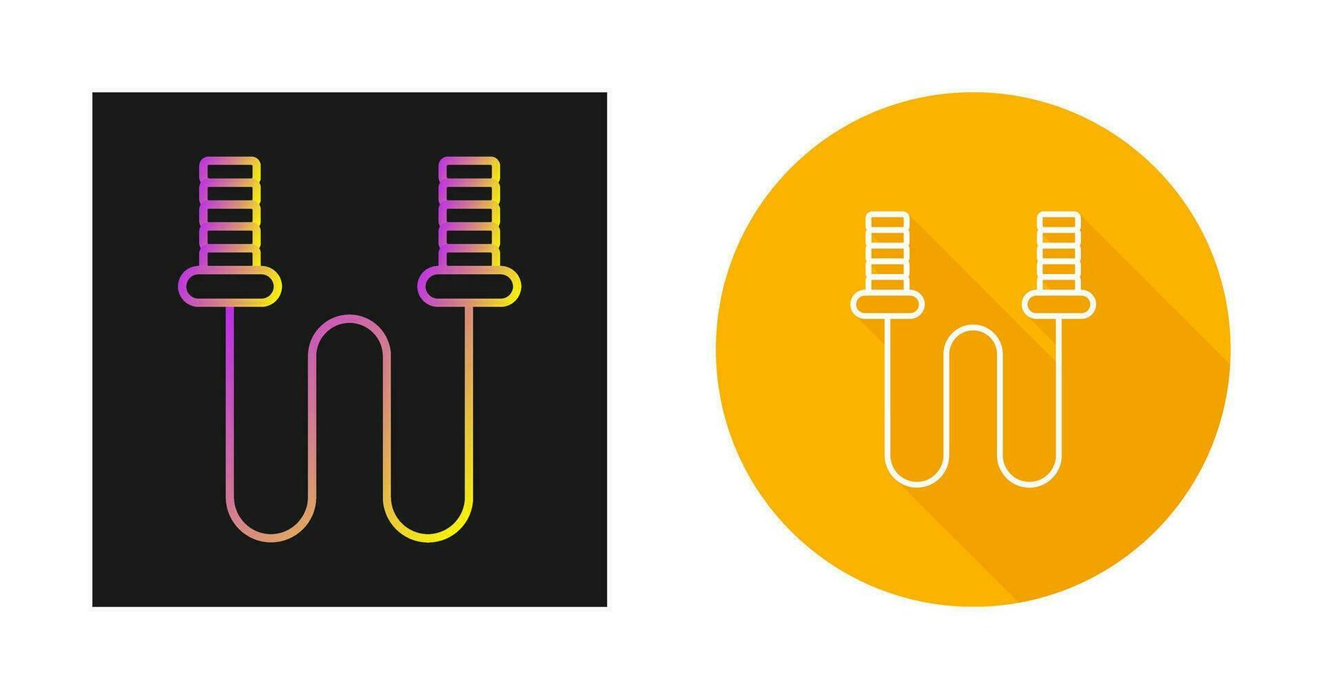Skipping Vector Icon