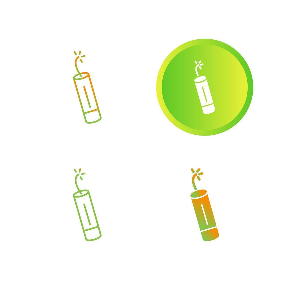 Single Dynamite Vector Icon