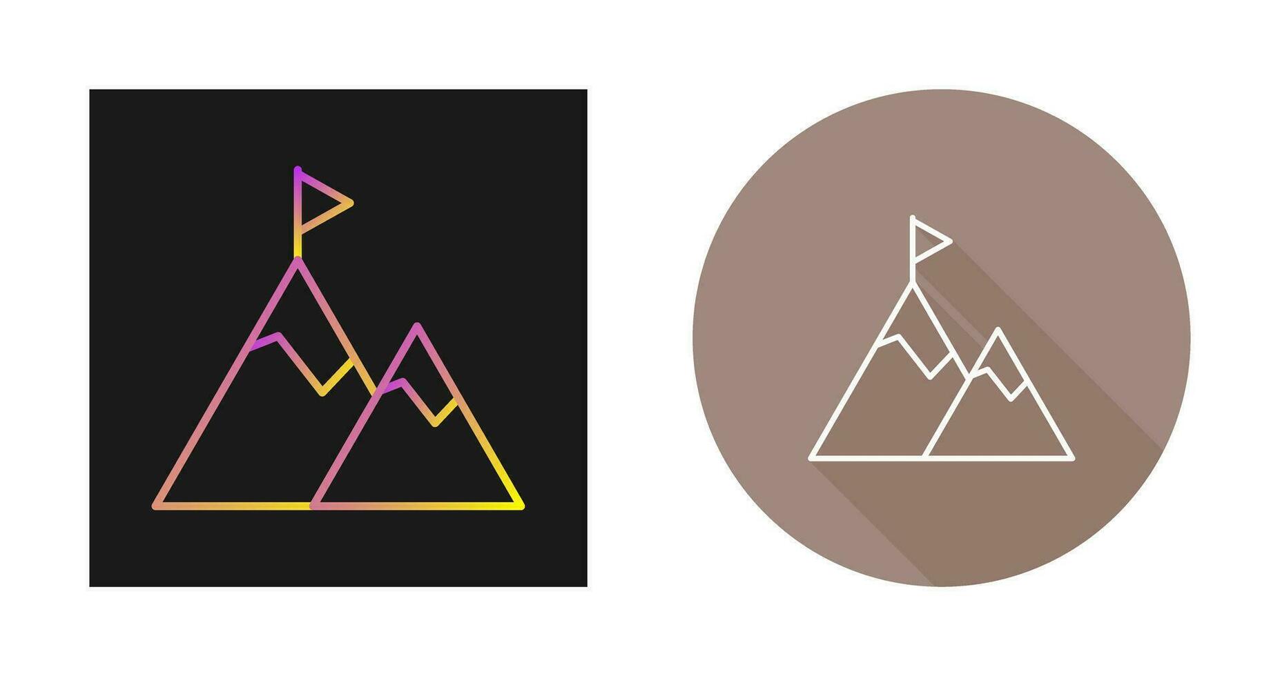 Peak Vector Icon