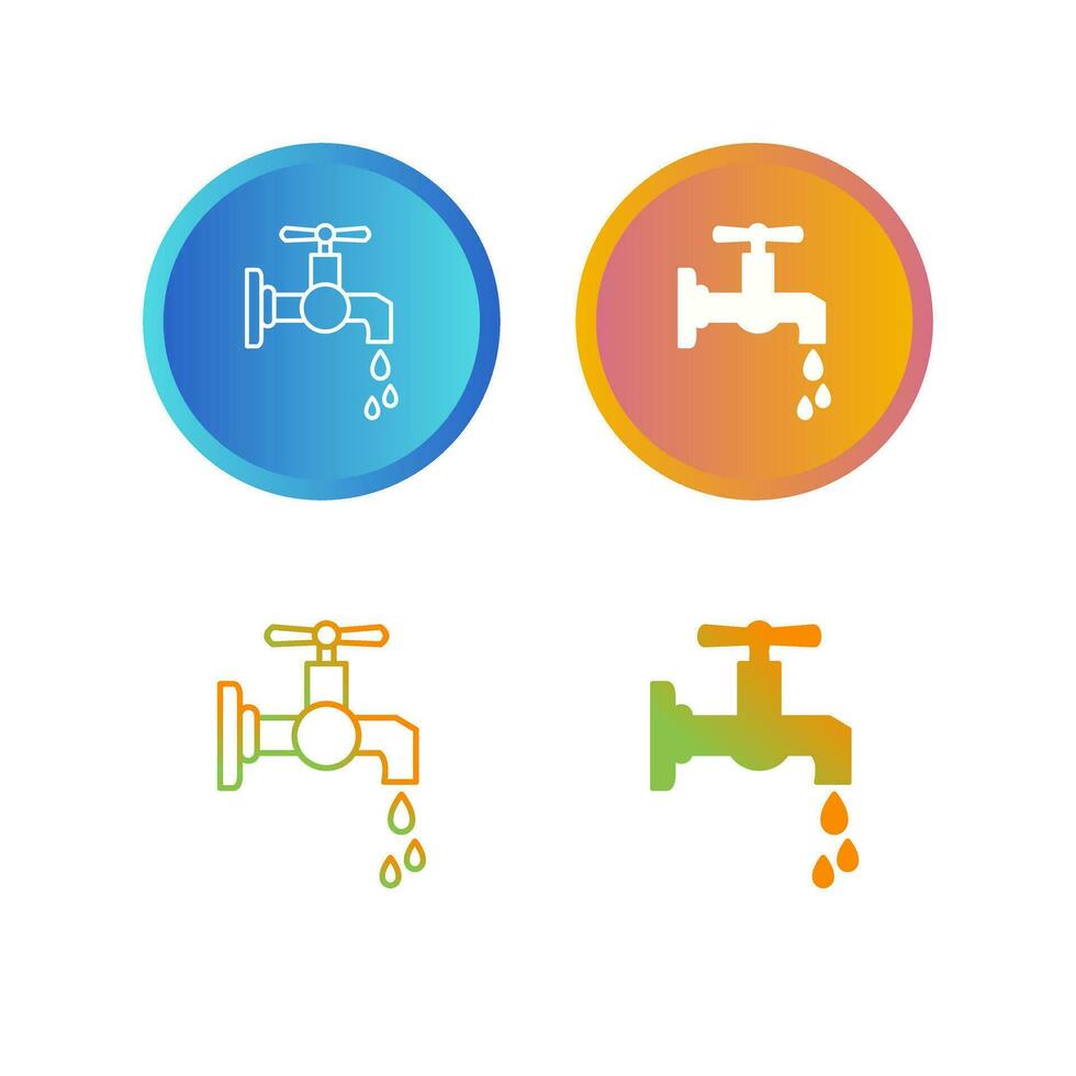 Water Tap Vector Icon