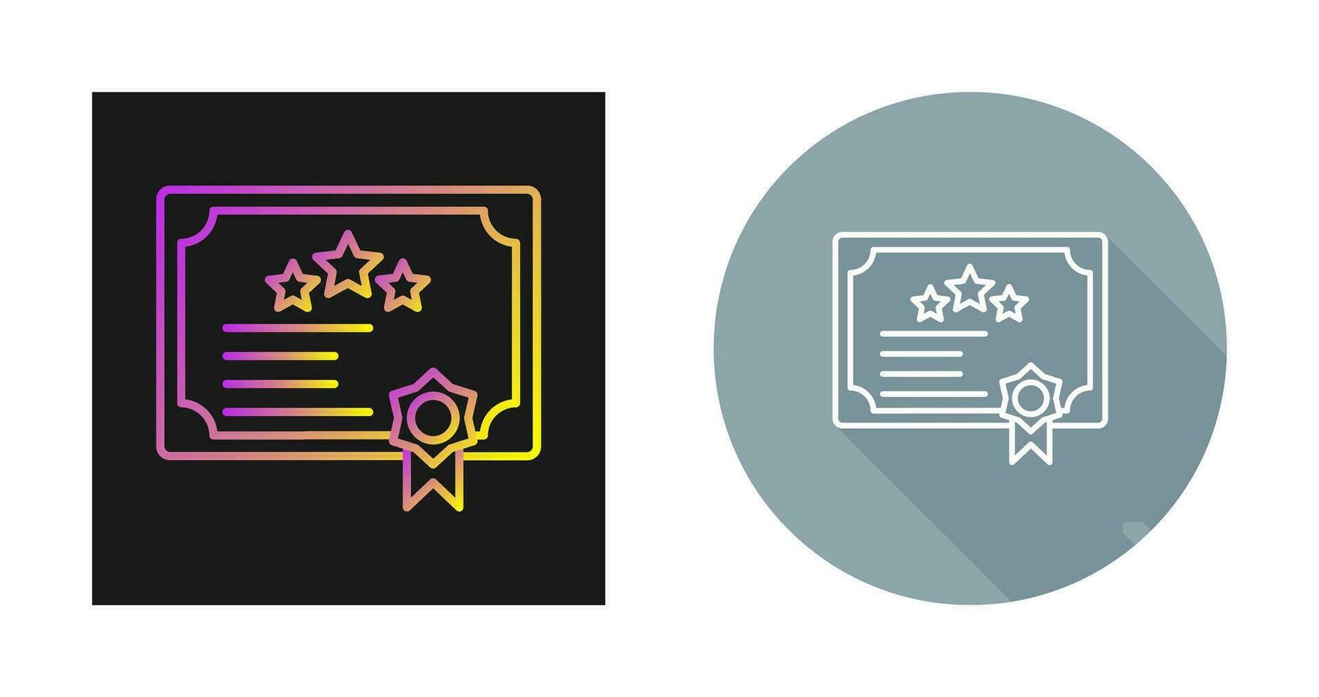 Diploma Vector Icon
