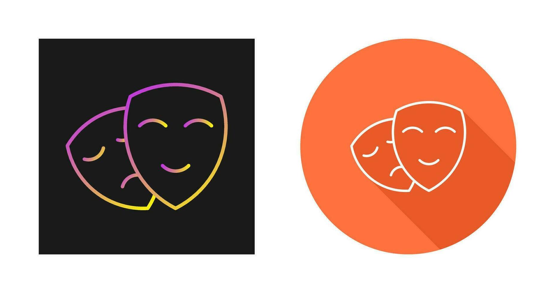 Drama Vector Icon