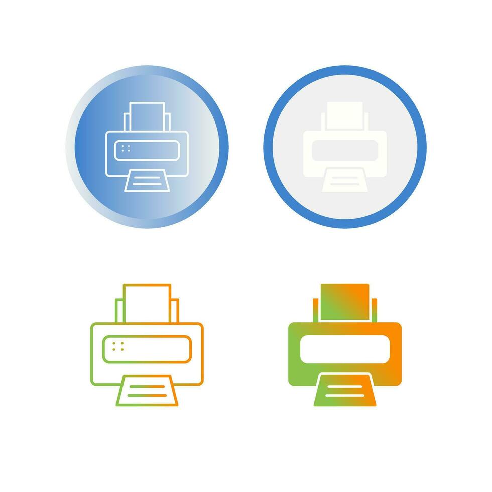 Printer Vector Icon