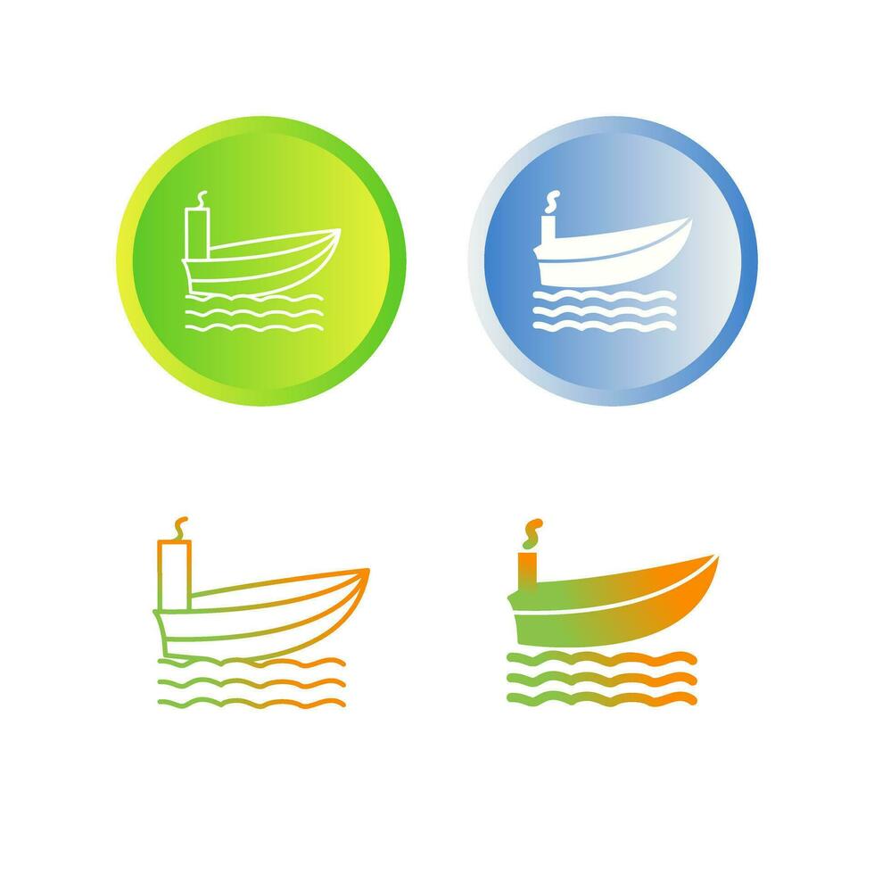 Steamship Vector Icon