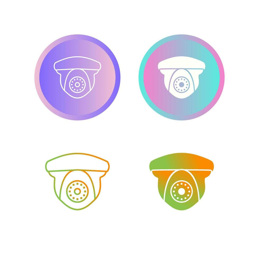 Security Camera Vector Icon
