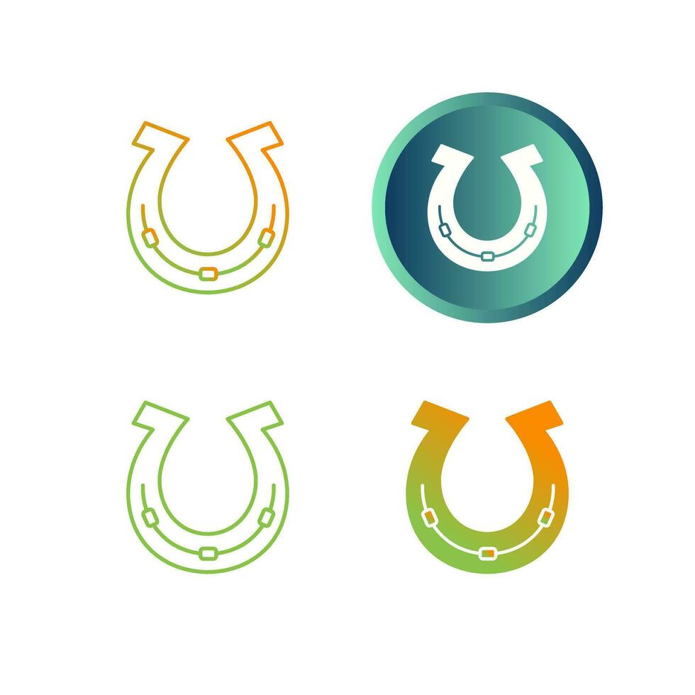 Horse Shoe Vector Icon