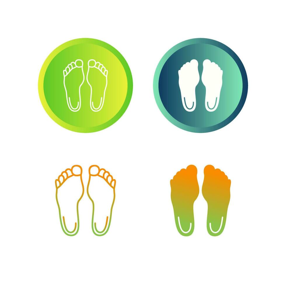 Feet Vector Icon