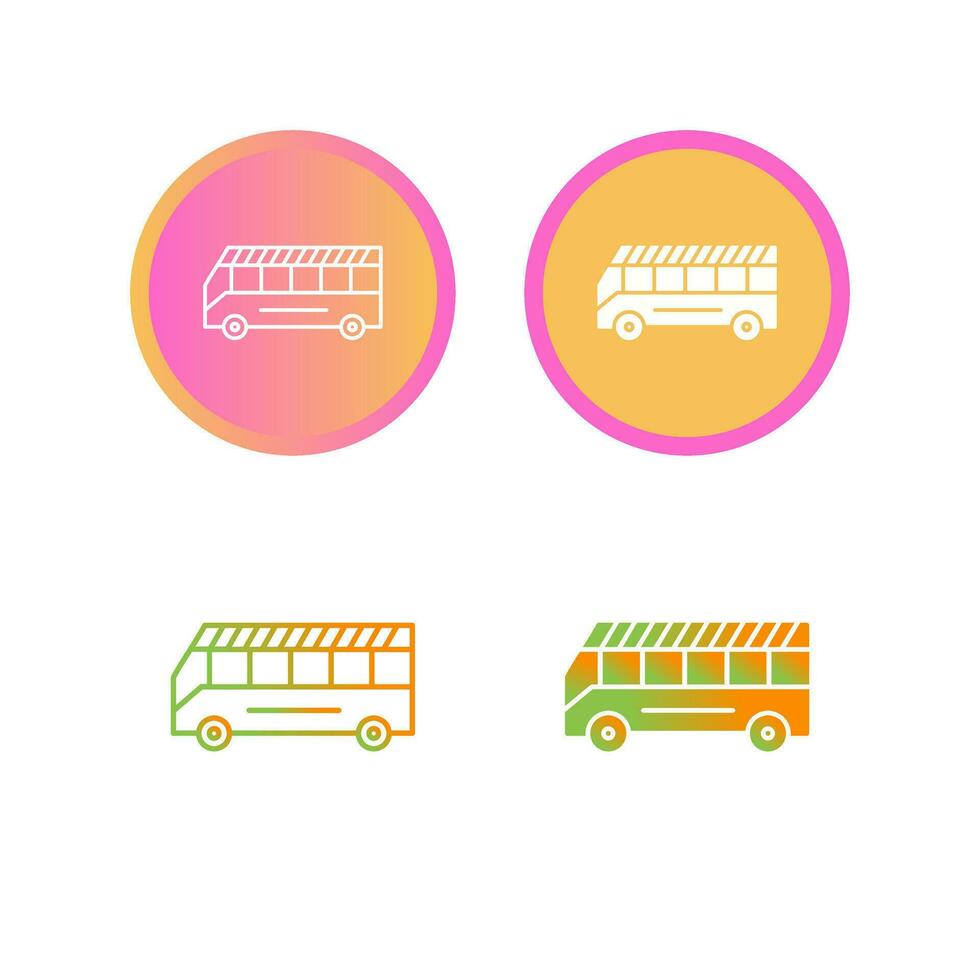 School Bus Vector Icon