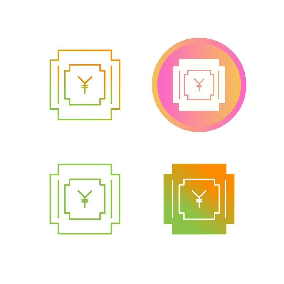 Yen Symbol Vector Icon