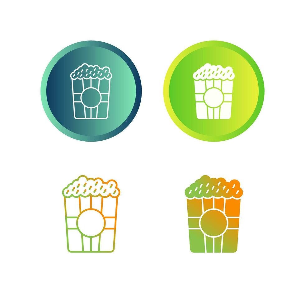 Popcorn Vector Icon