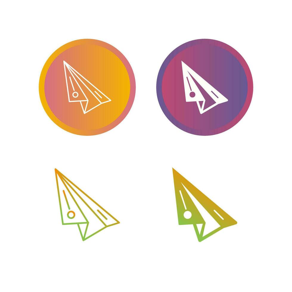 Paper Plane Vector Icon