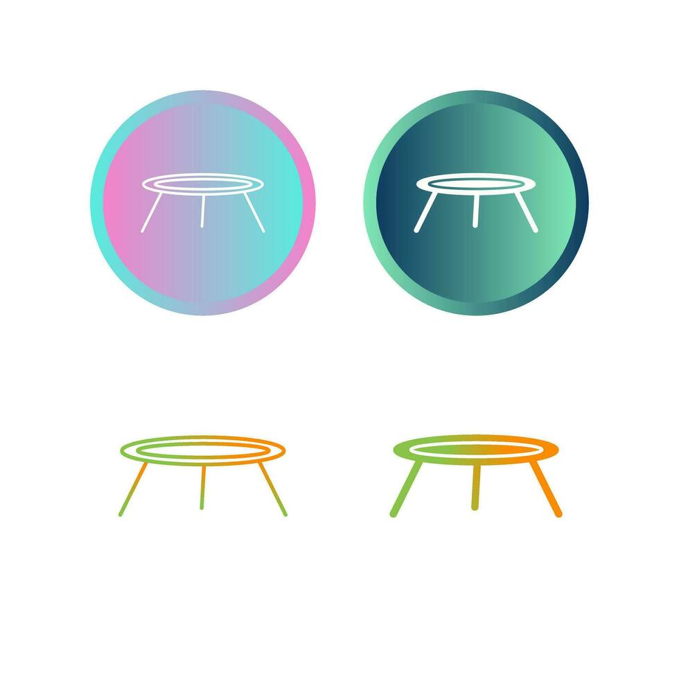 icono de vector de mesa