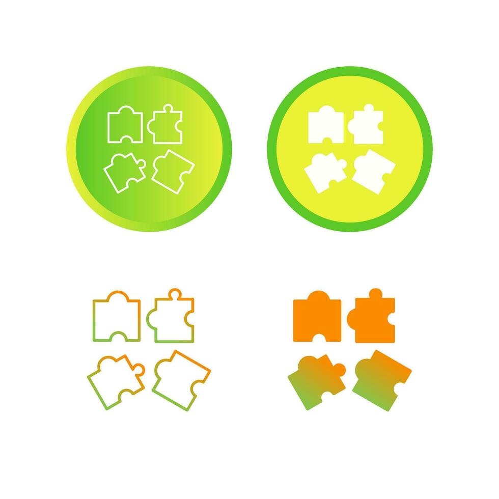 Puzzle Vector Icon
