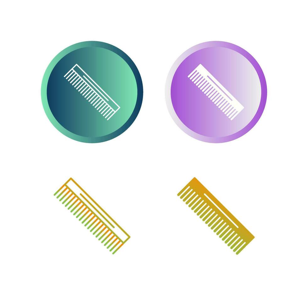 Comb Vector Icon