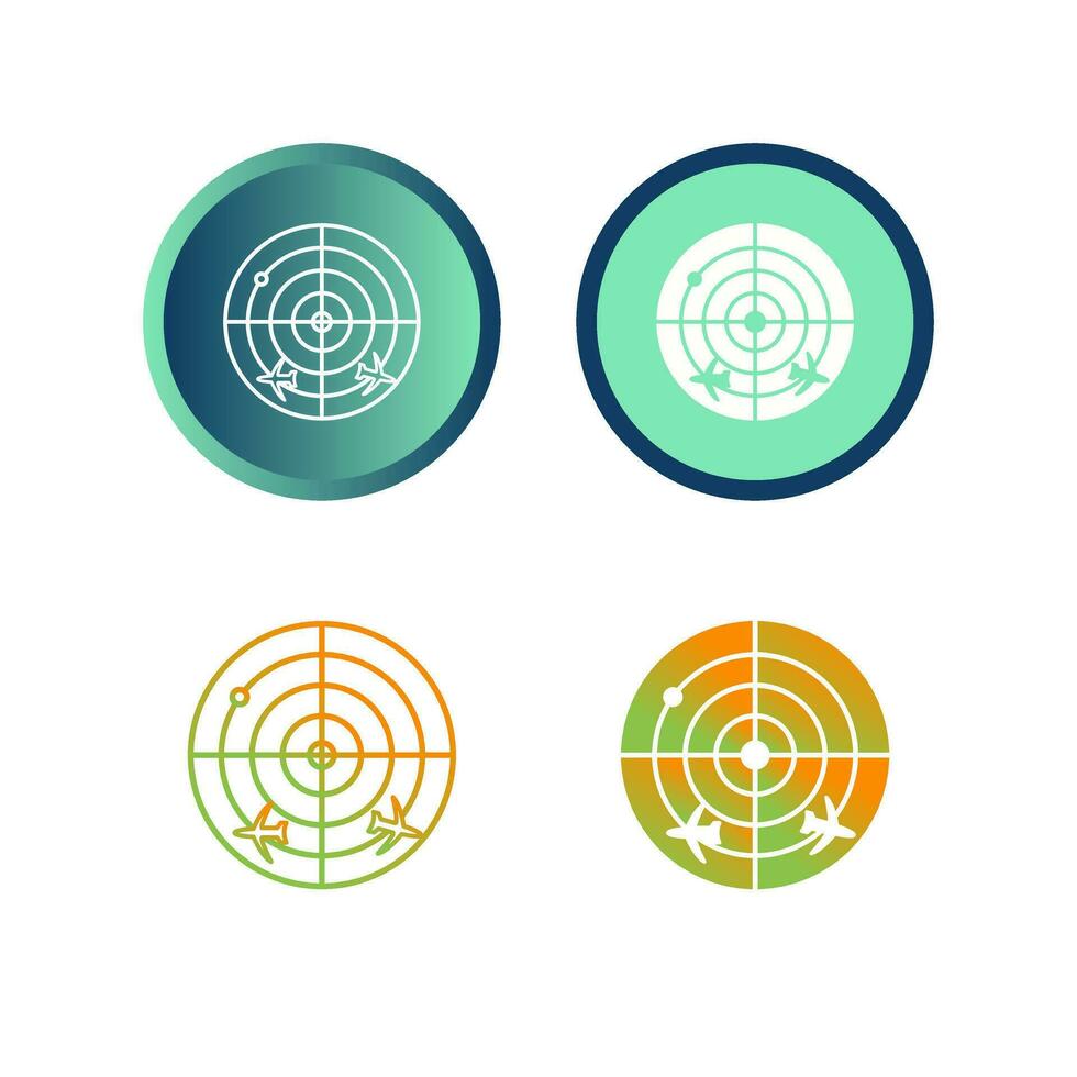 Radar Screen Vector Icon