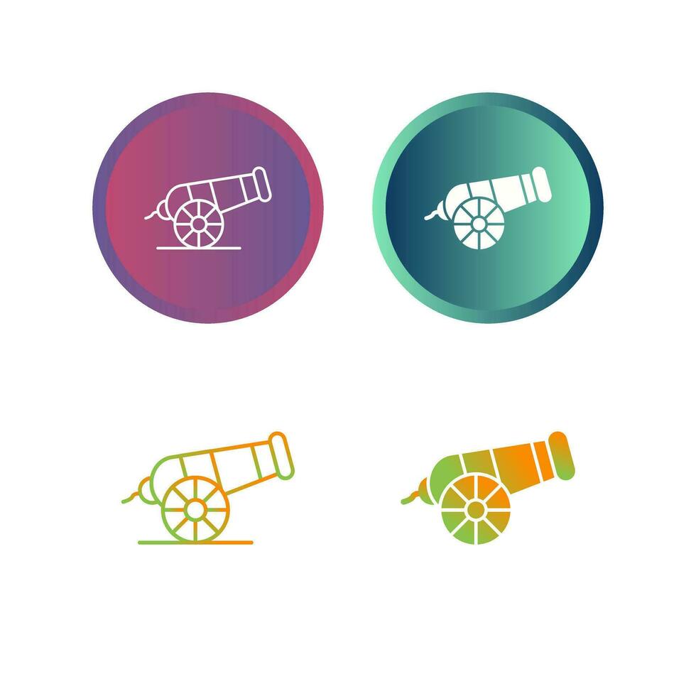Cannon Vector Icon